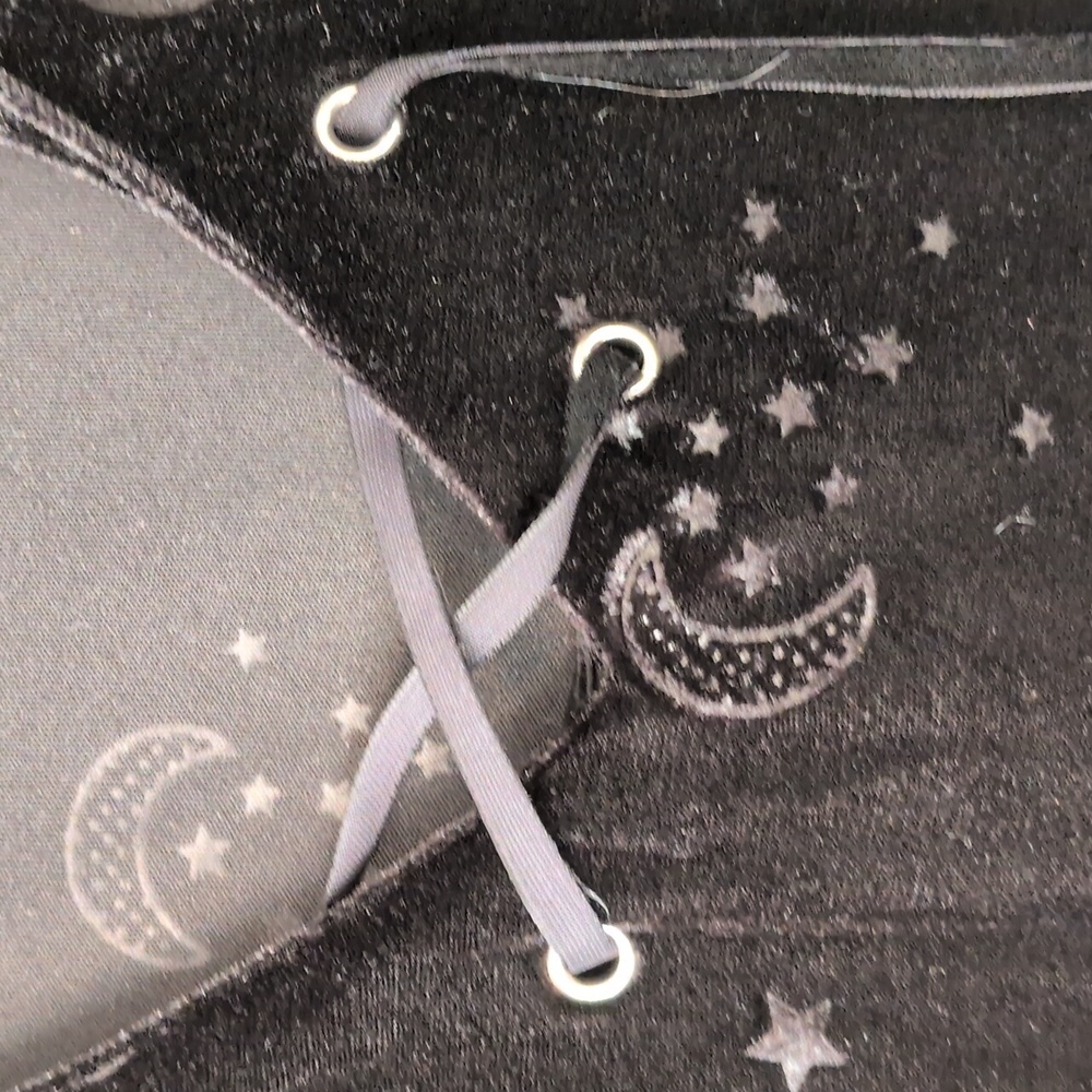 Celestial Coven Hooded Velvet Dress - Picture 6 of 9